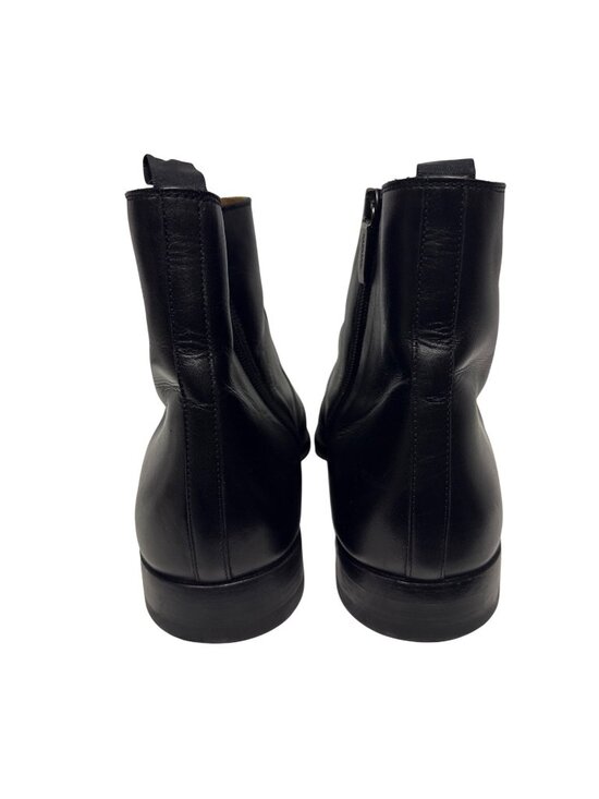 Magnanni 24202 Chelsea Boots Men 9.5 Black Leather Spain NWOB Luxury Dress Shoes